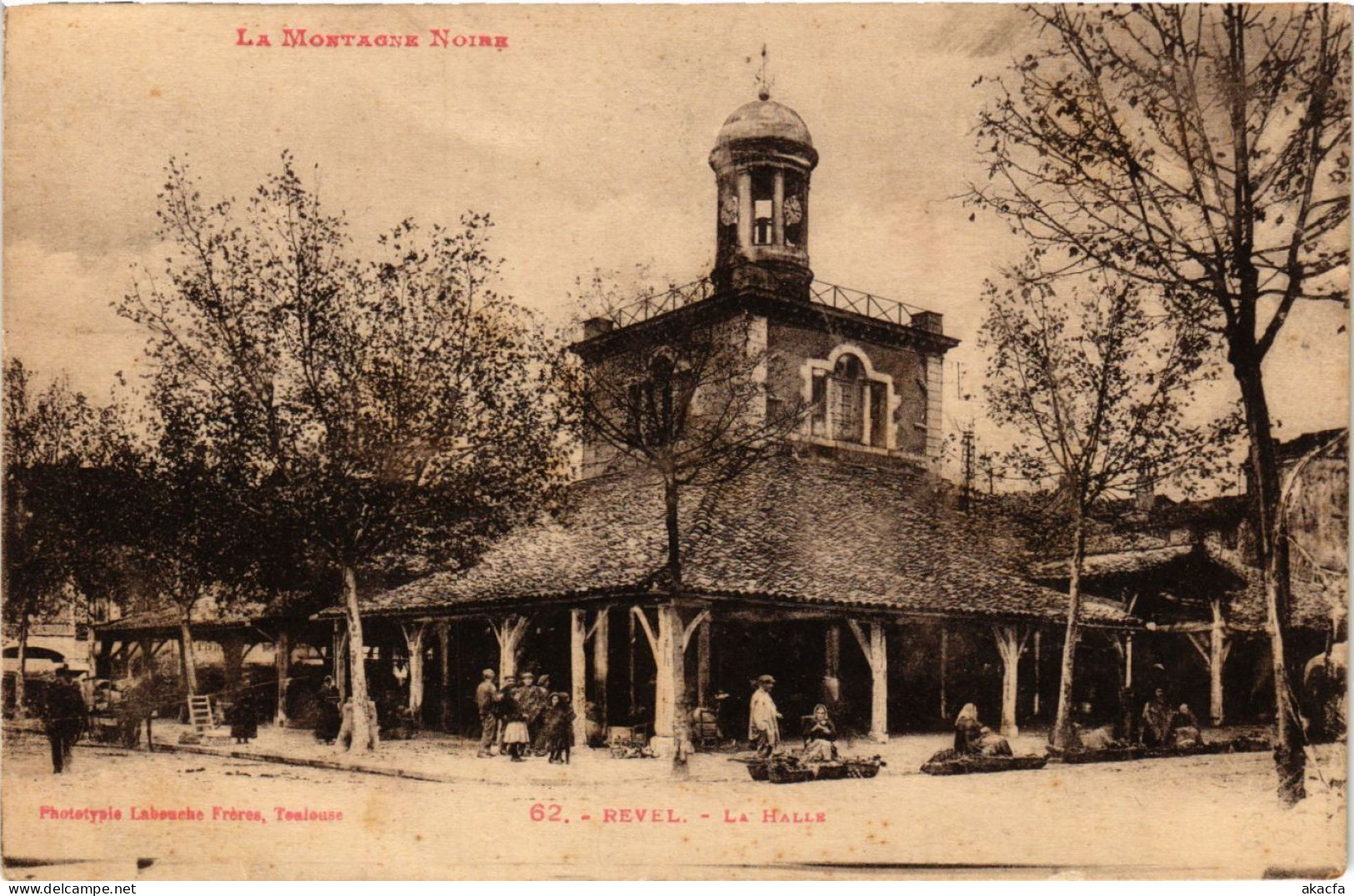 CPA REVEL - La Halle (255835)