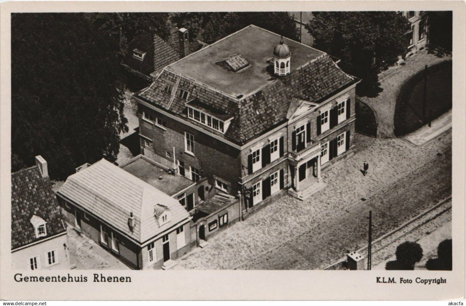 CPA RHENEN Gemeentehuis NETHERLANDS (728805)