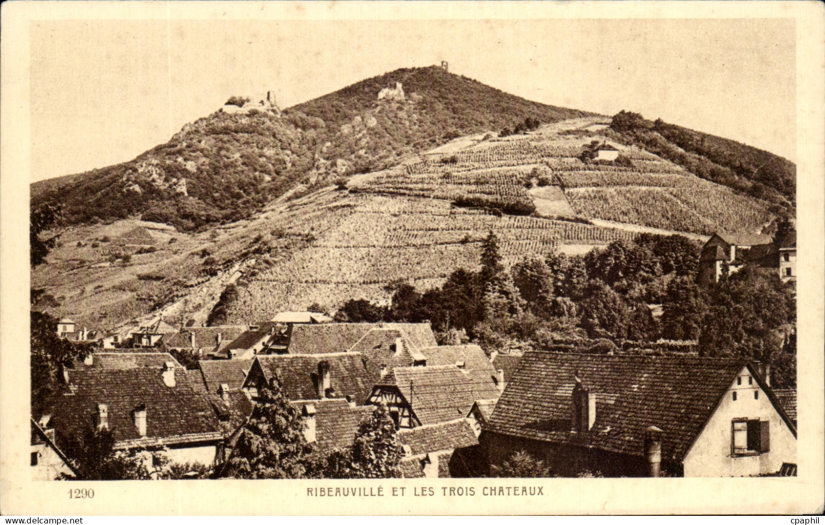 CPA Ribeauville Et Les Trois Chateaux