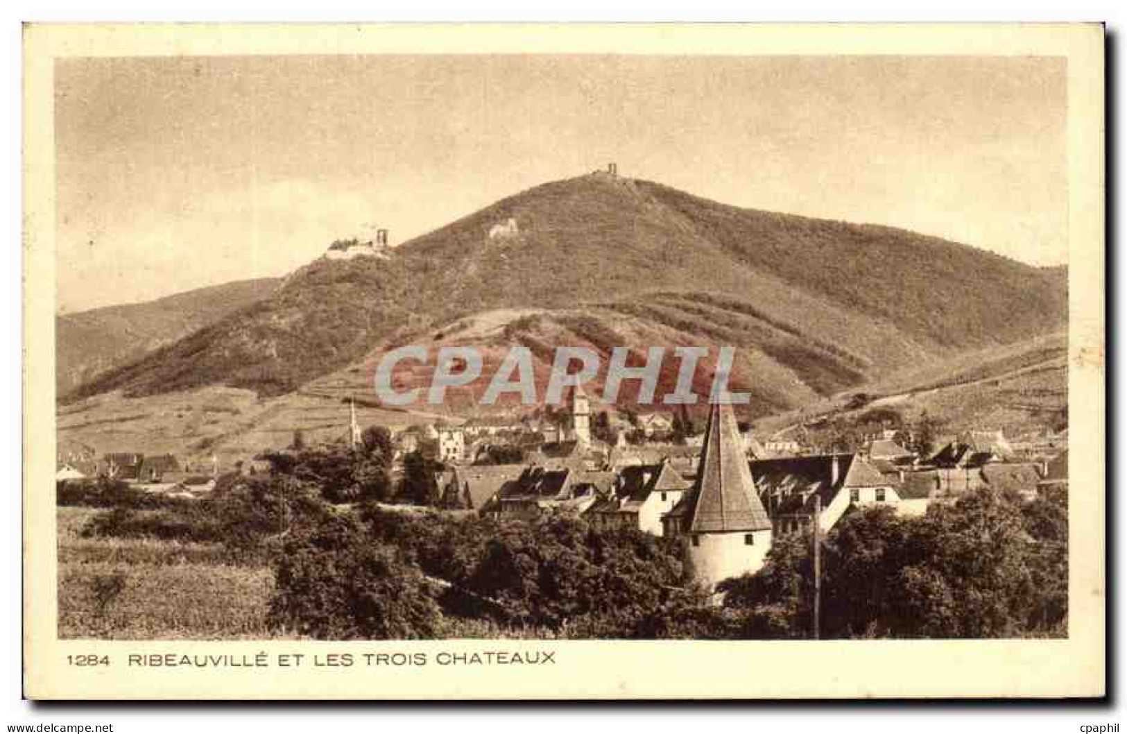 CPA Ribeauville Et Les Trois Chateaux