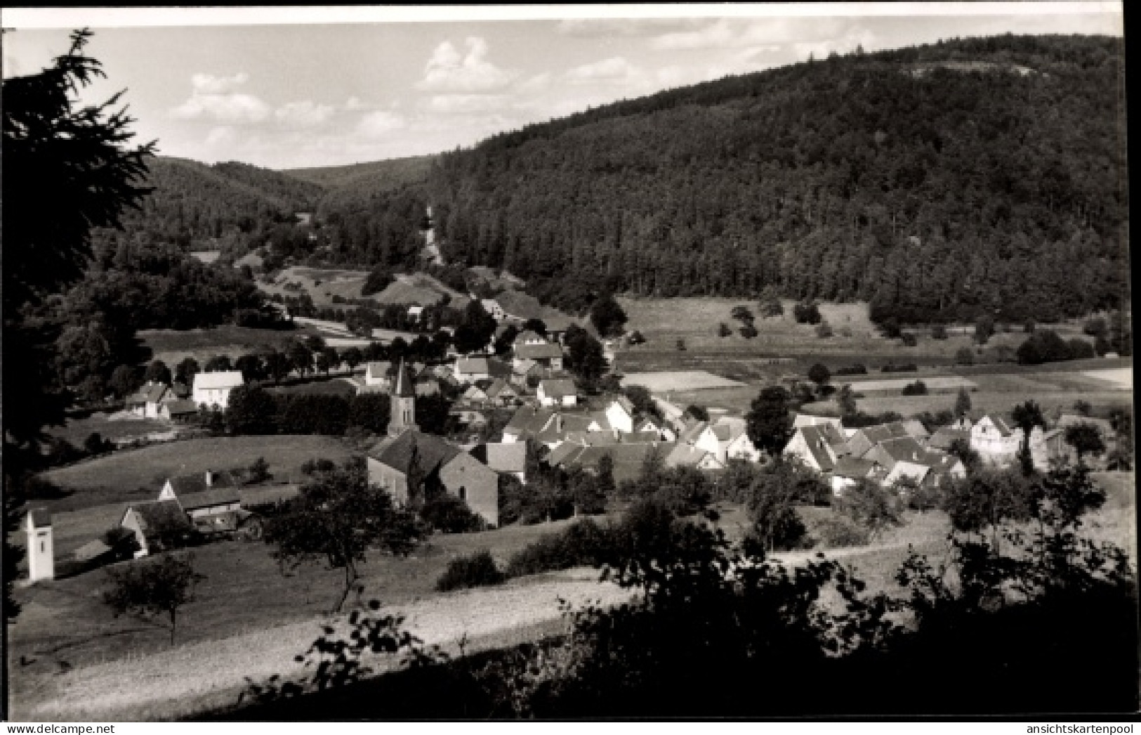 CPA Riedern Eichenbühl in Unterfranken, Panorama