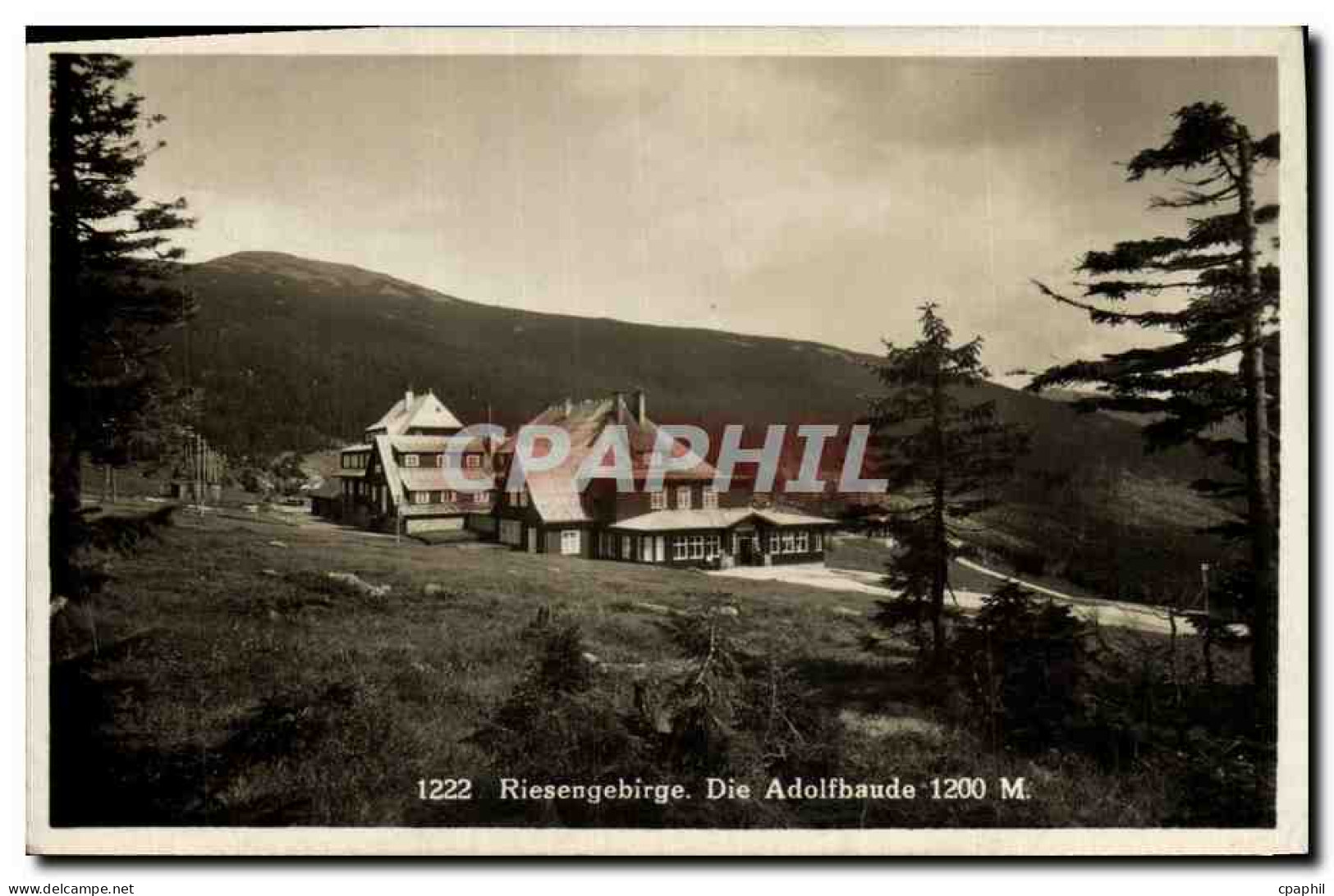 CPA Riesengebirge Die Adolfbaude Pologne