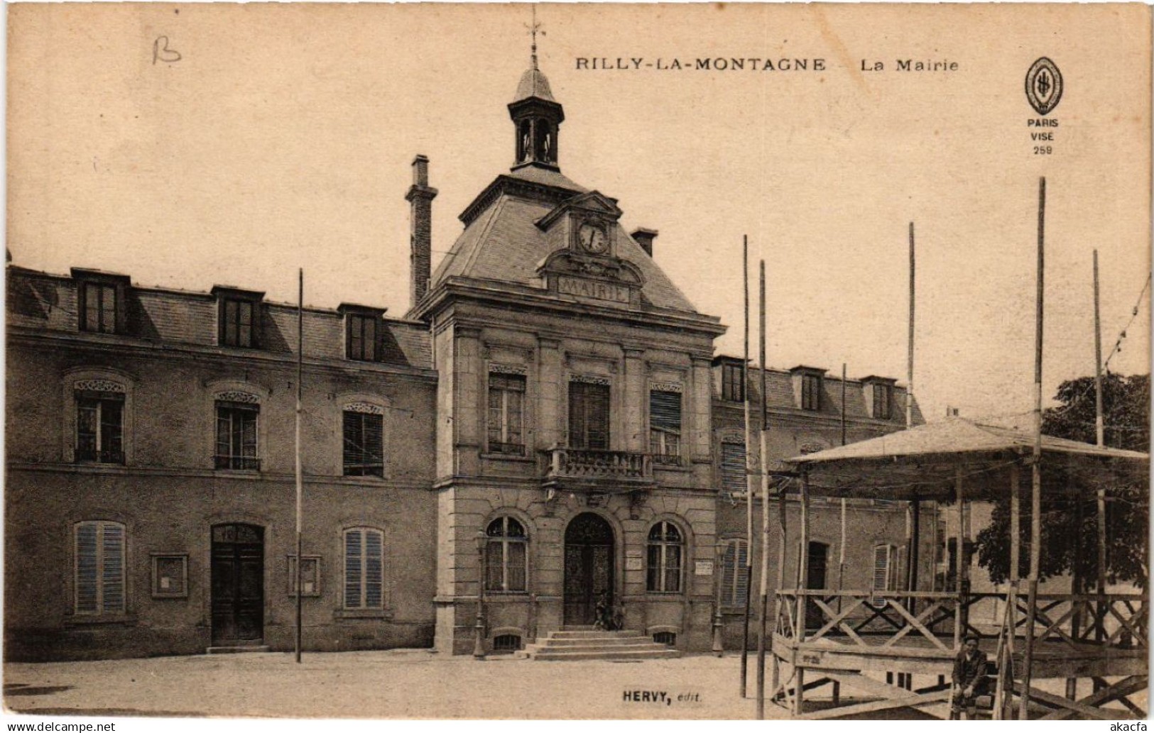 CPA RILLY-la-MONTAGNE La Mairie (490842)