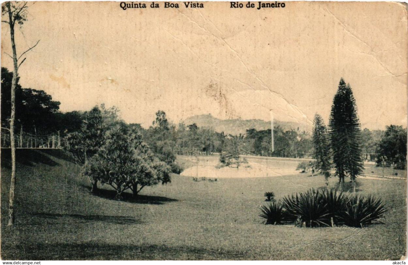 CPA RIO DE JANEIRO Quinta da Boa Vista. BRAZIL (621570)