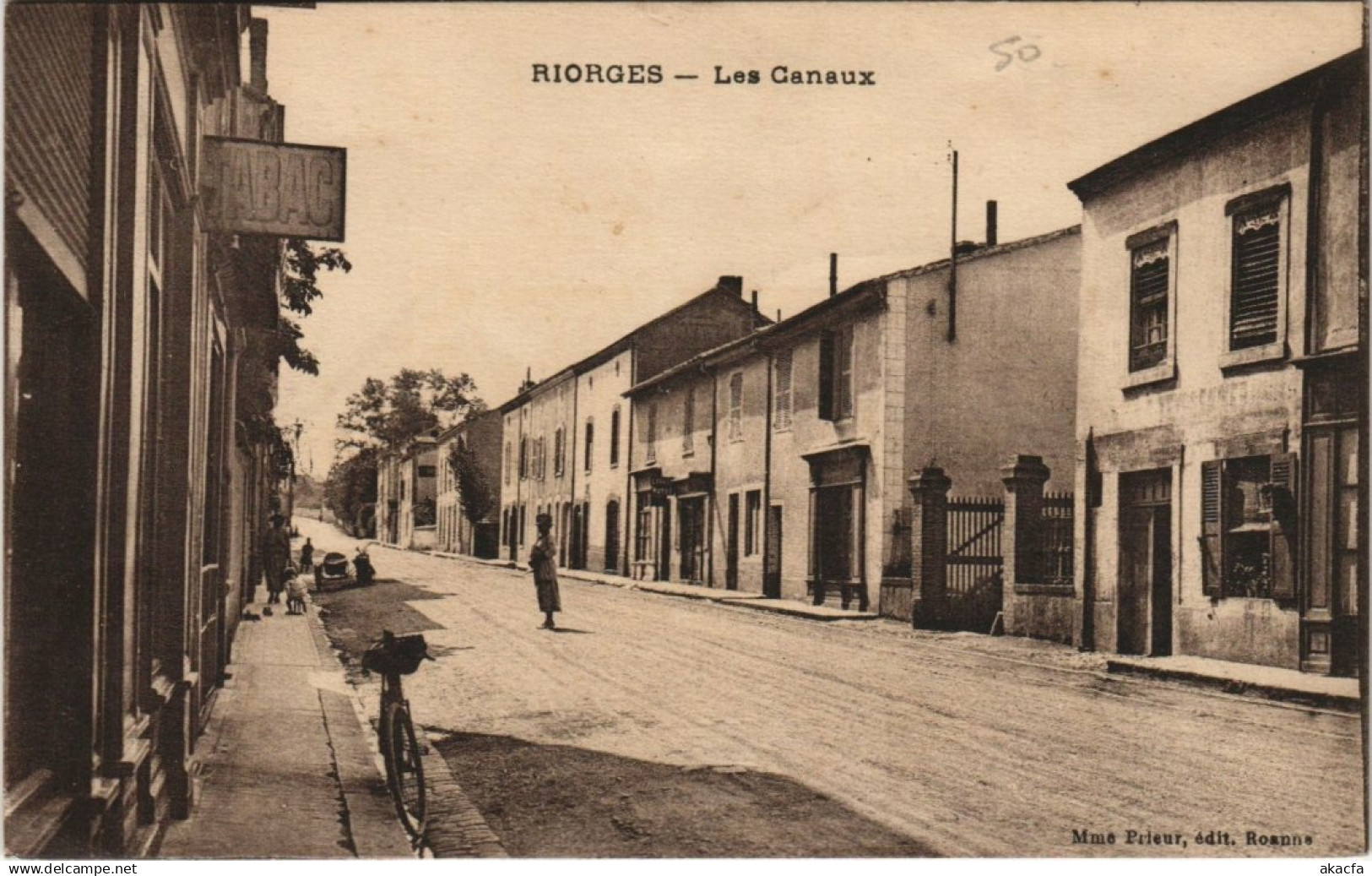 CPA Riorges. Les Canaux (664359)