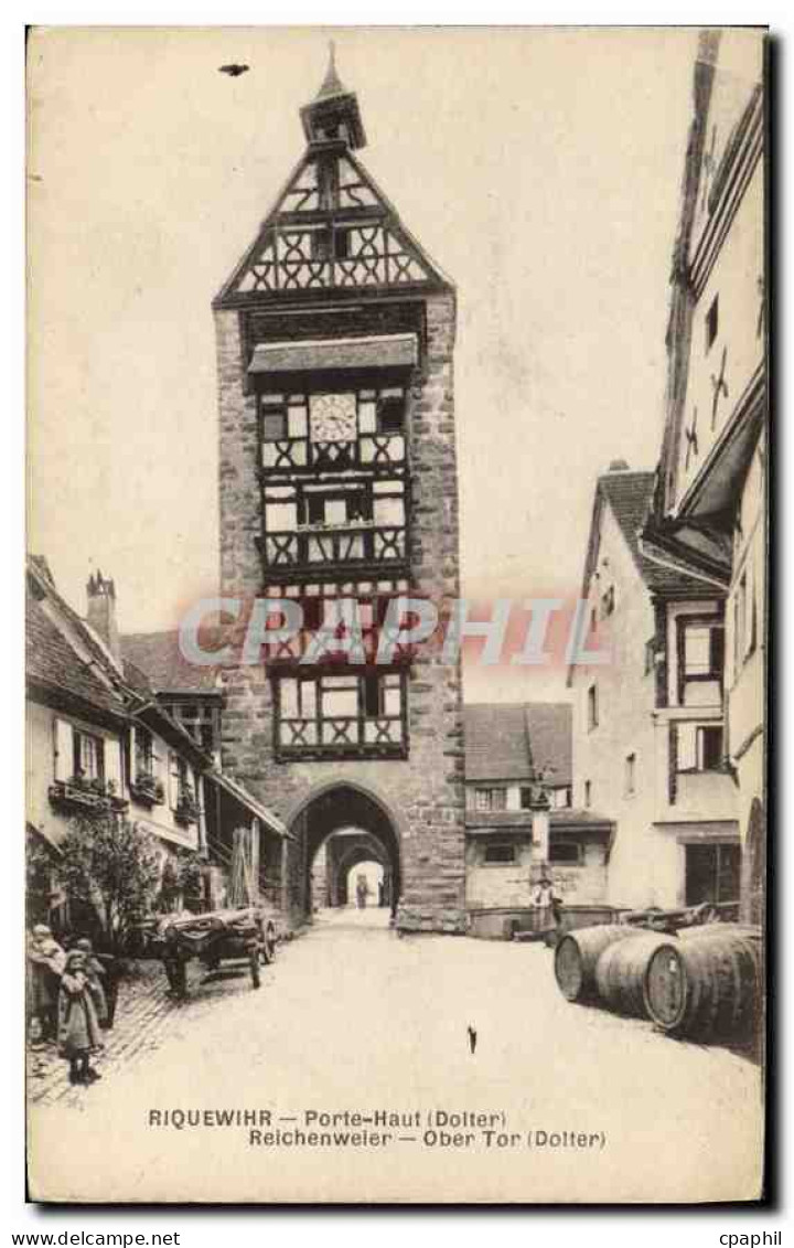 CPA Riquewihr Porte Haut