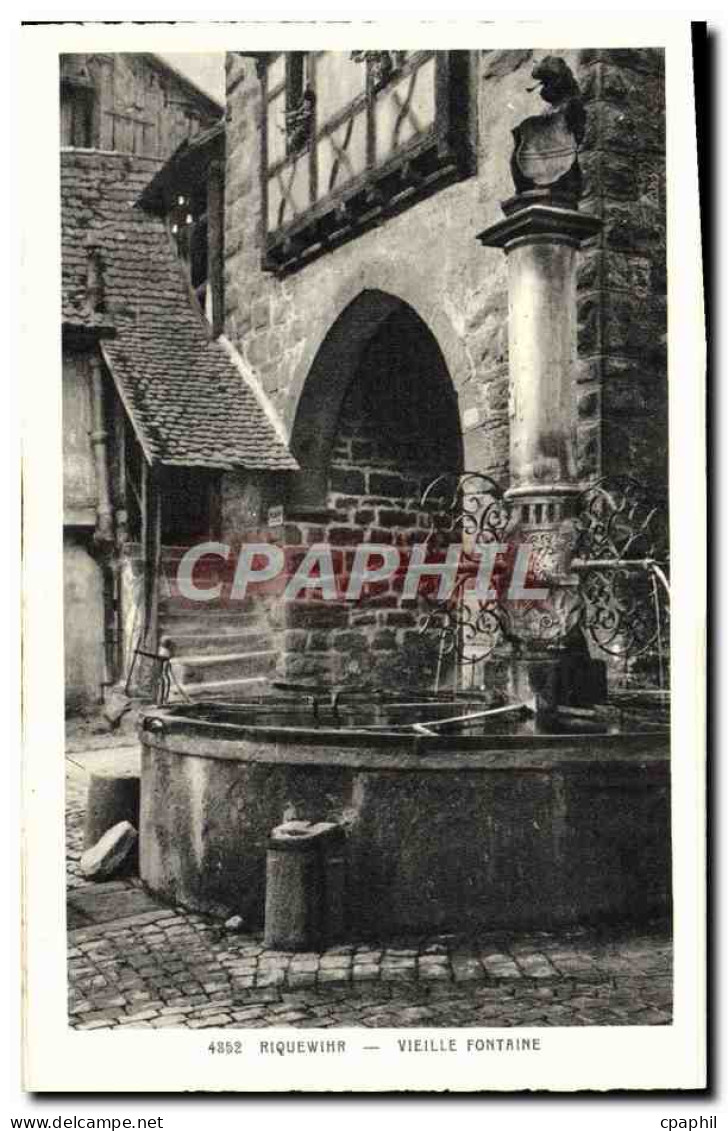 CPA Riquewihr Vieille Fontaine