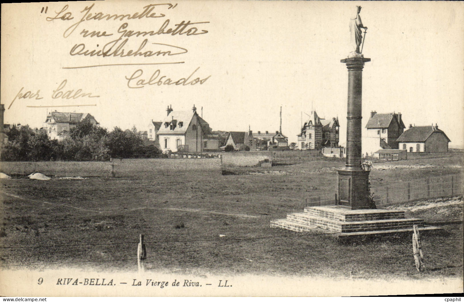 CPA Riva bella La vierge de Riva