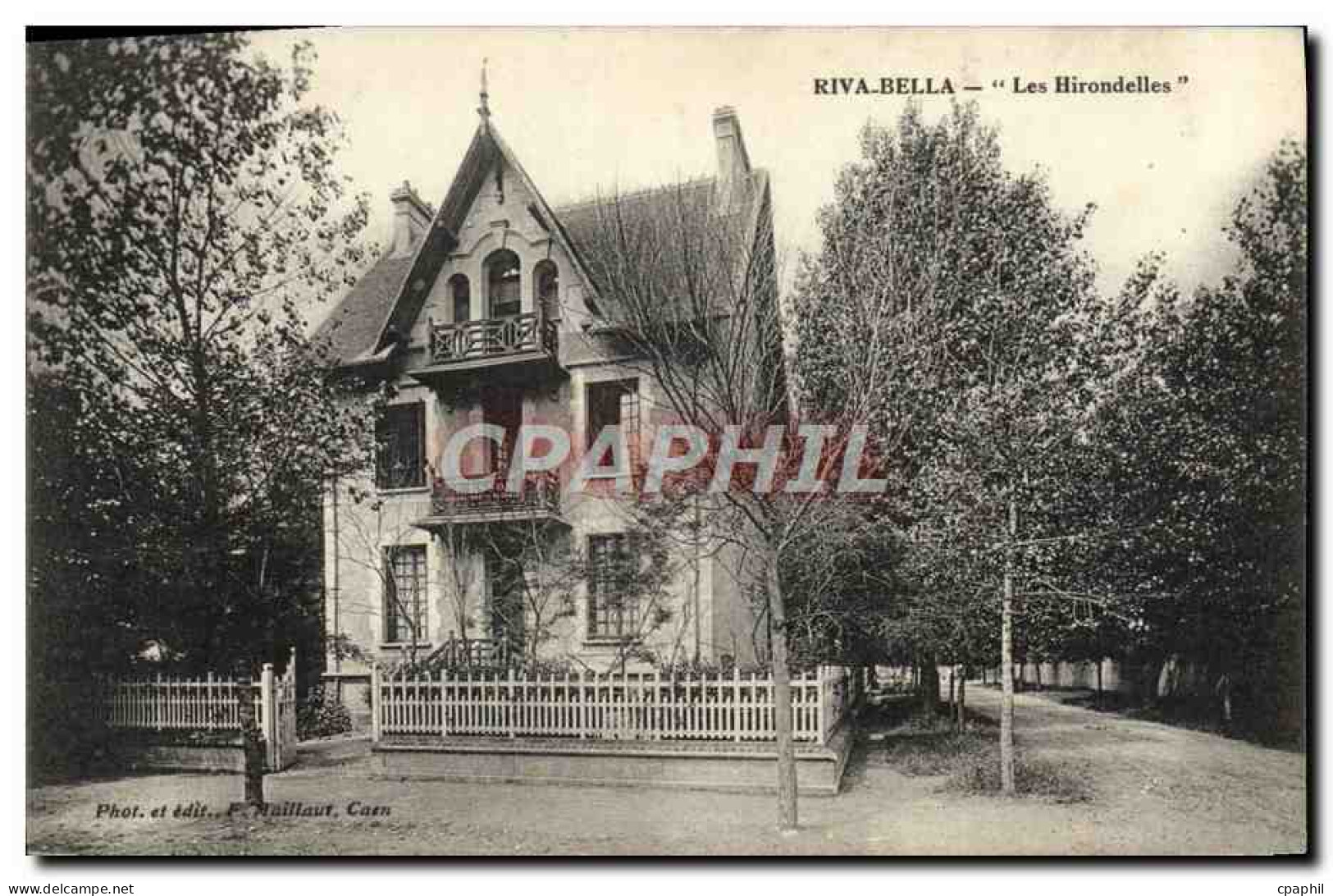 CPA Riva Bella Les hirondelles