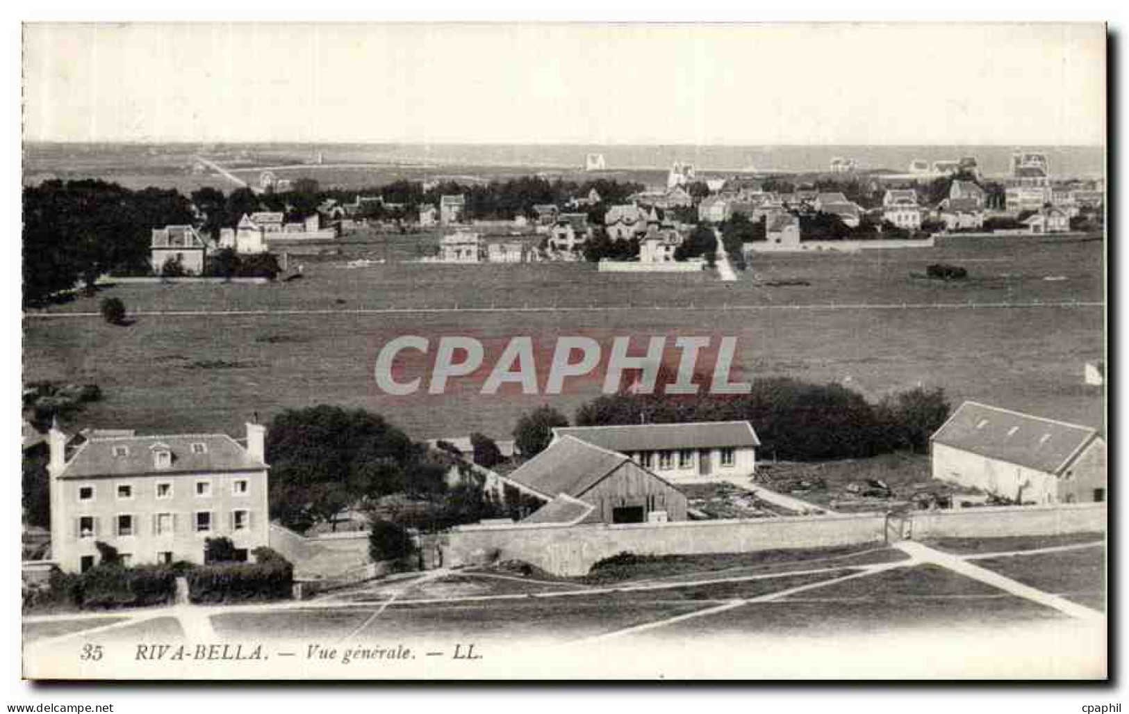 CPA Riva Bella Vue Generale
