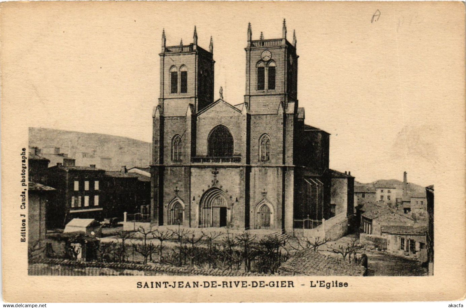 CPA RIVE-de-GIER - Église (578687)