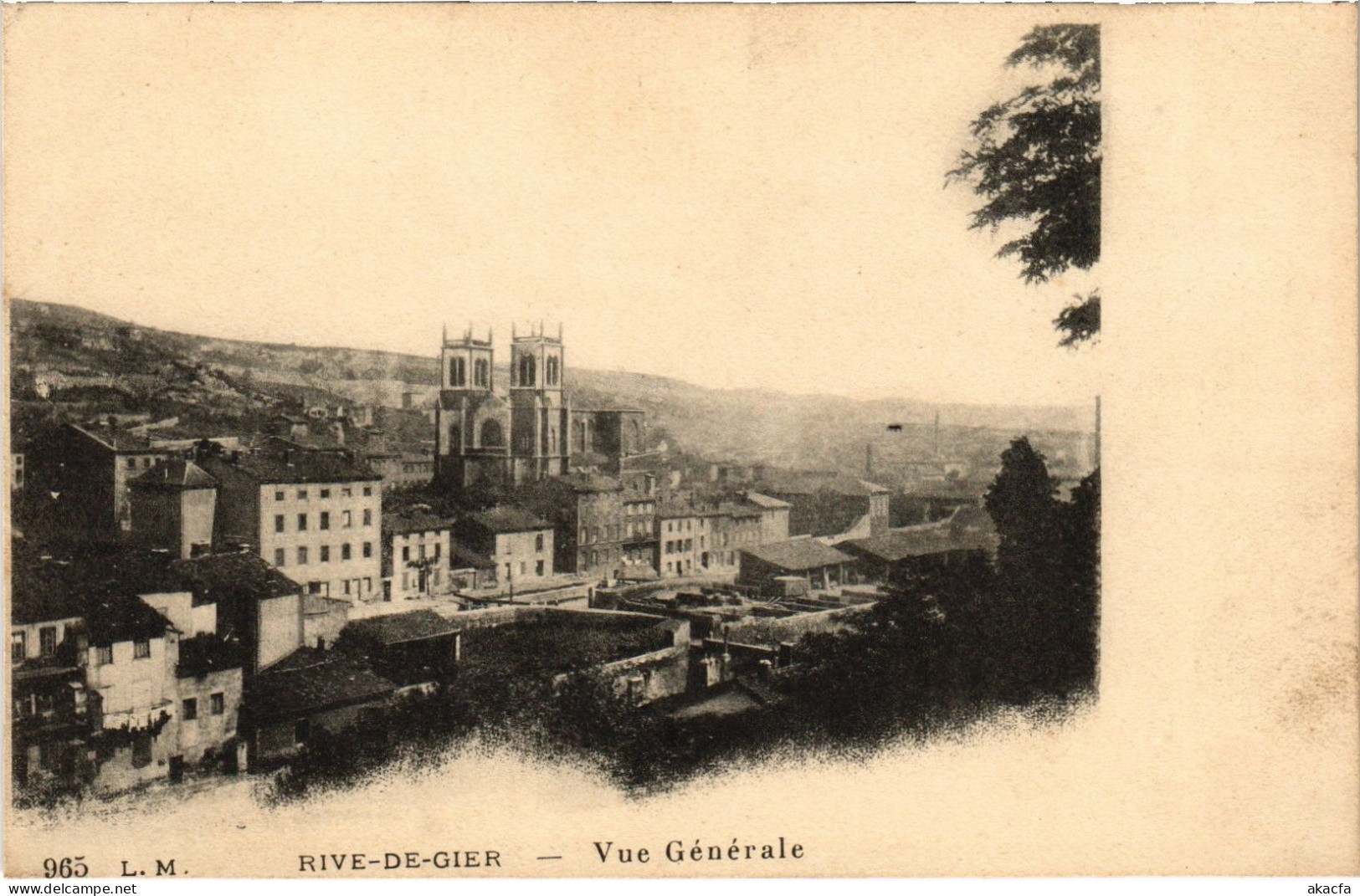 CPA Rive-de-Gier vue générale (1279591)