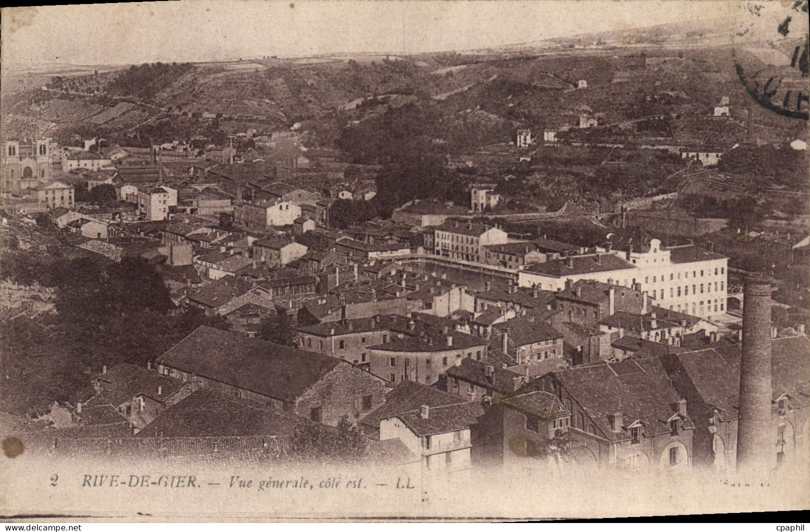 CPA Rive de Gier Vue generale cote est