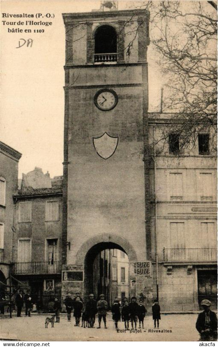 CPA RIVESALTES Tour de l'Horloge (680872)