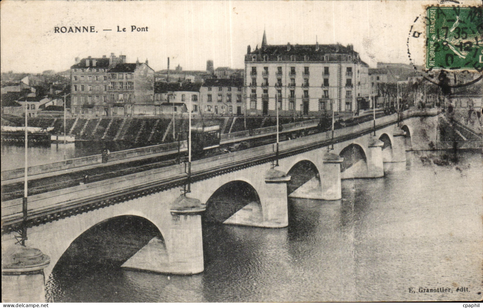 CPA Roanne Le Pont