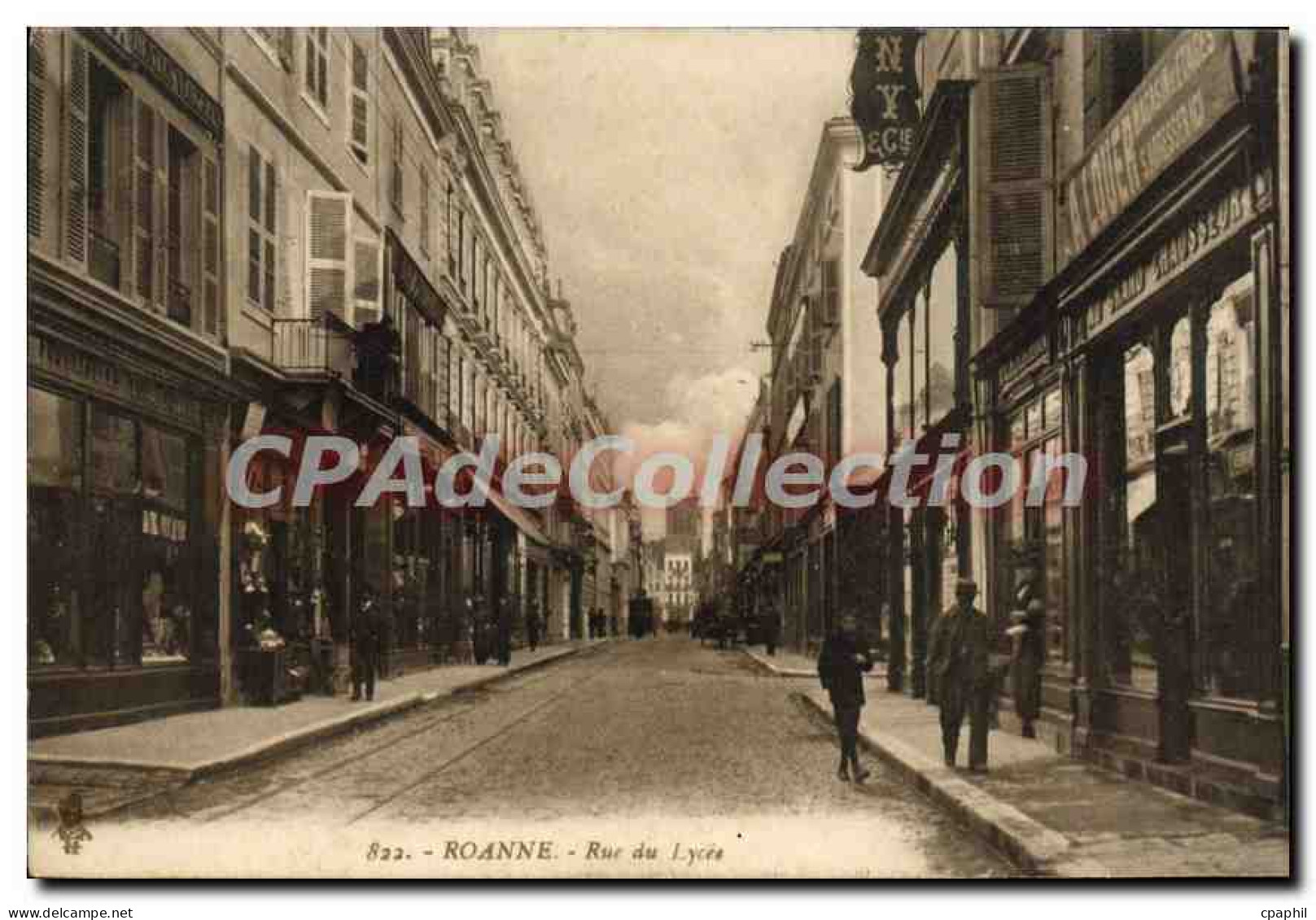 CPA Roanne Rue du Lycee