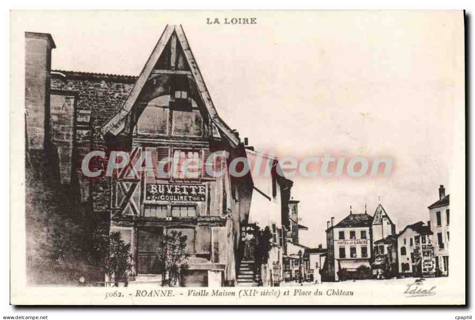 CPA Roanne Vielle Maison