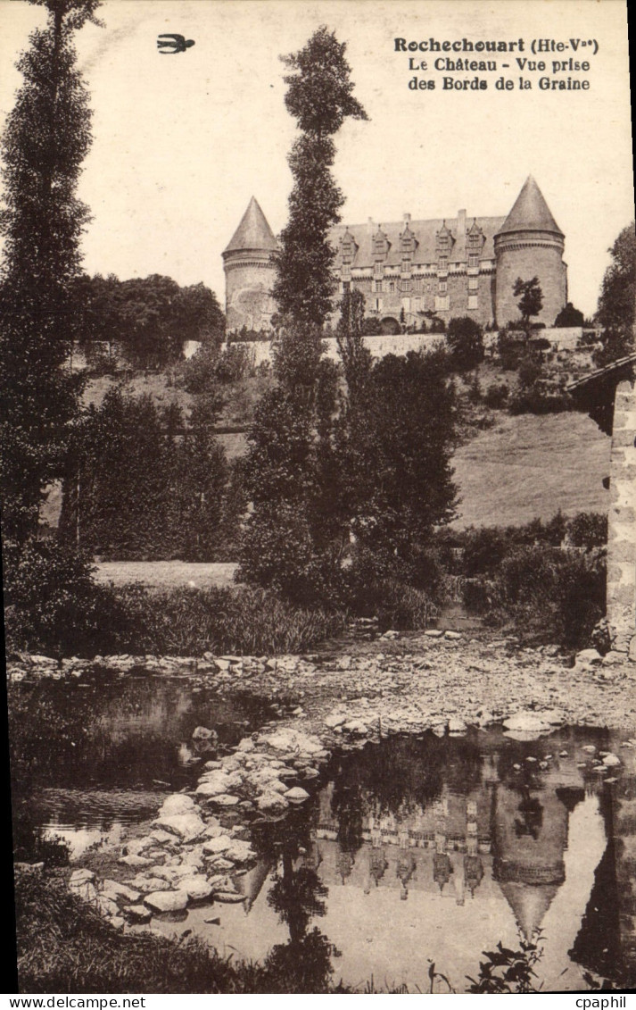 CPA Rochechouart (Haute Vienne) Le Chateau