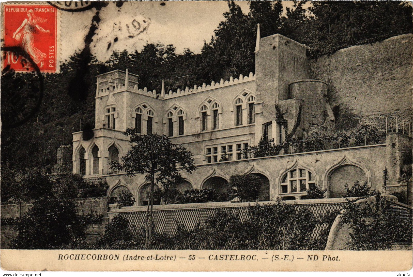 CPA Rochecorbon Castelroc FRANCE (1379926)