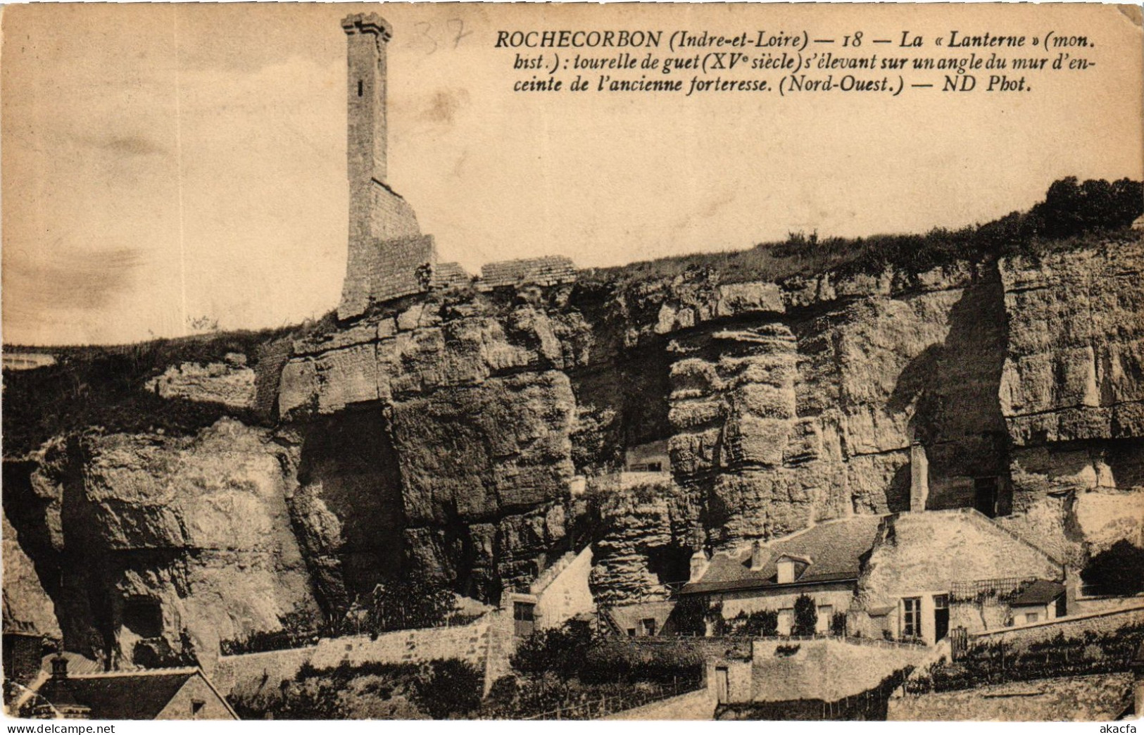CPA Rochecorbon la Lanterne (1473073)
