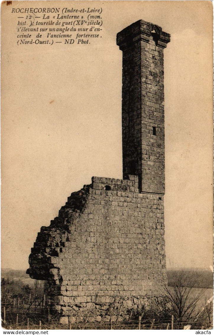 CPA Rochecorbon La Lanterne FRANCE (1379921)