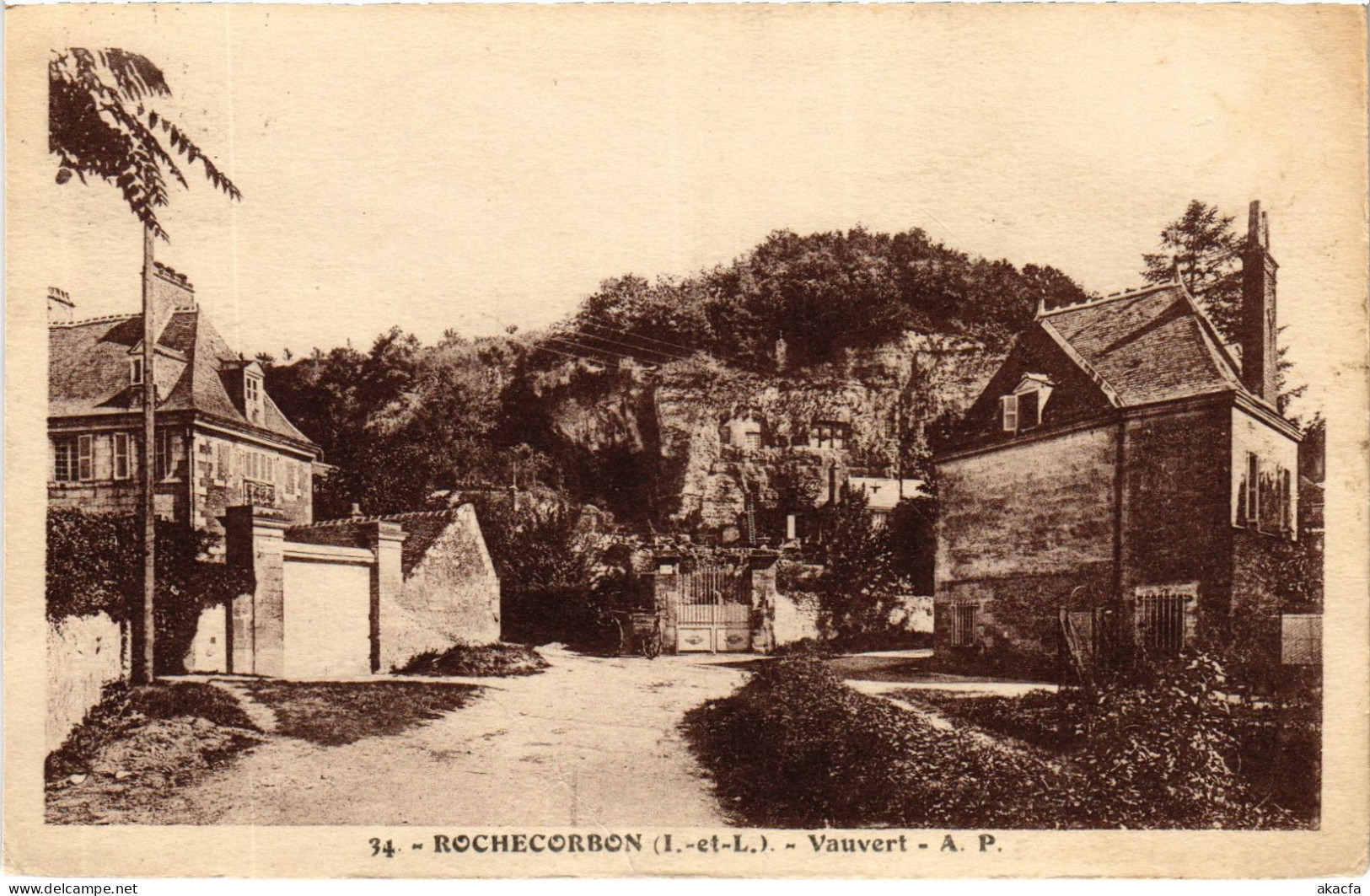 CPA Rochecorbon Vauvert (1473071)