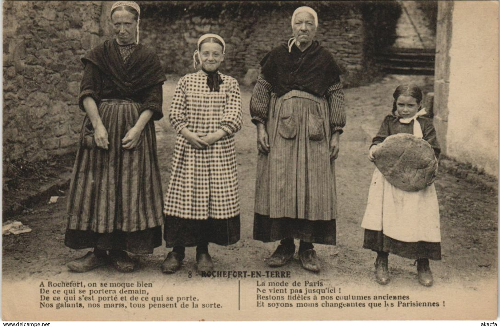 CPA ROCHEFORT-en-TERRE - A.ROCHEFORT on se moque bien.... (33031)