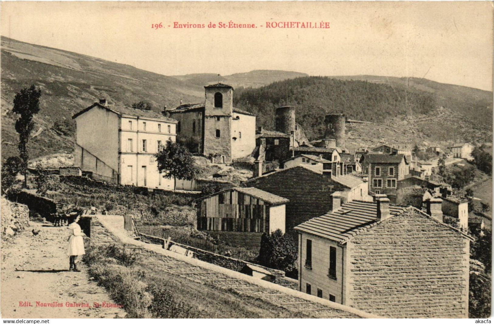 CPA ROCHETAILLÉE (578726)