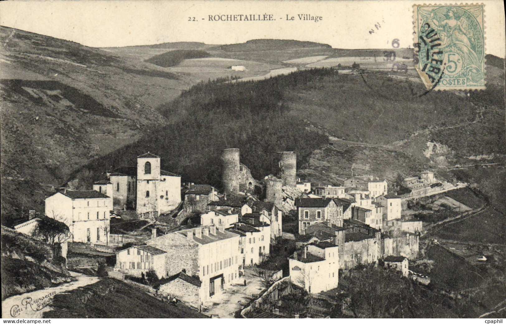 CPA Rochetaillee Le Village