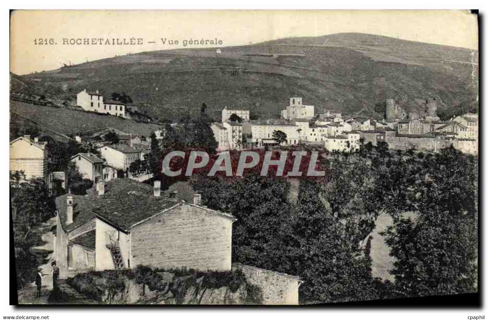 CPA Rochetaillee Vue Generale