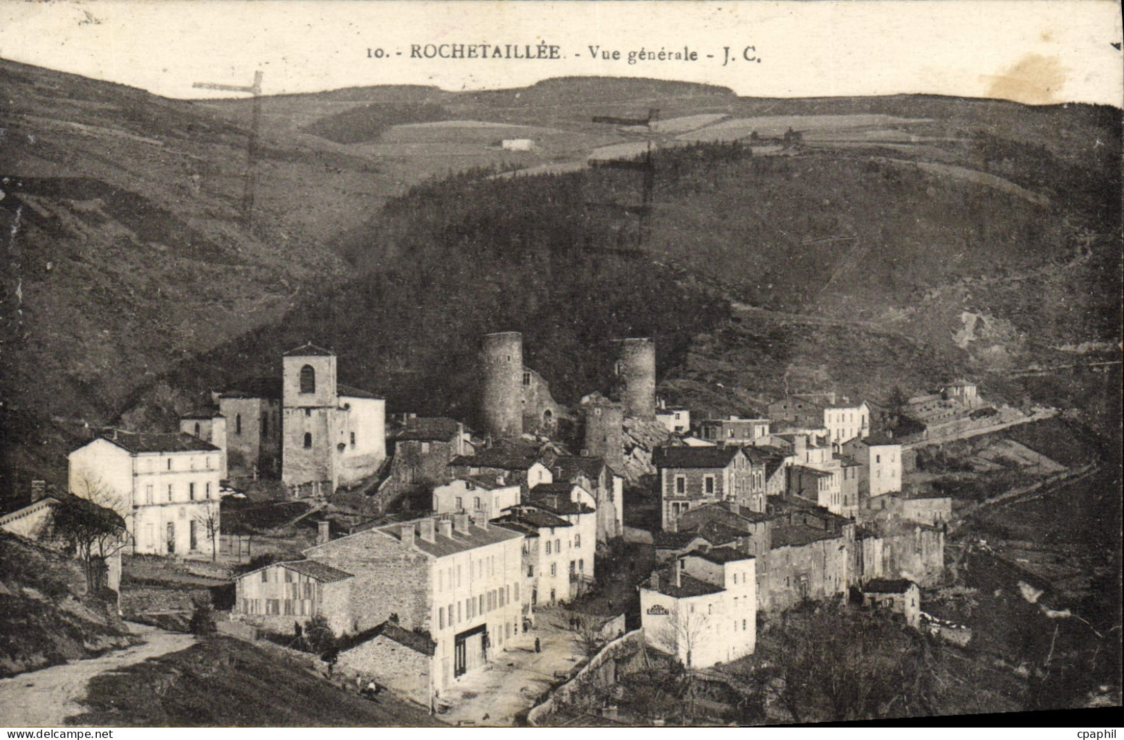 CPA Rochetaillee Vue Generale
