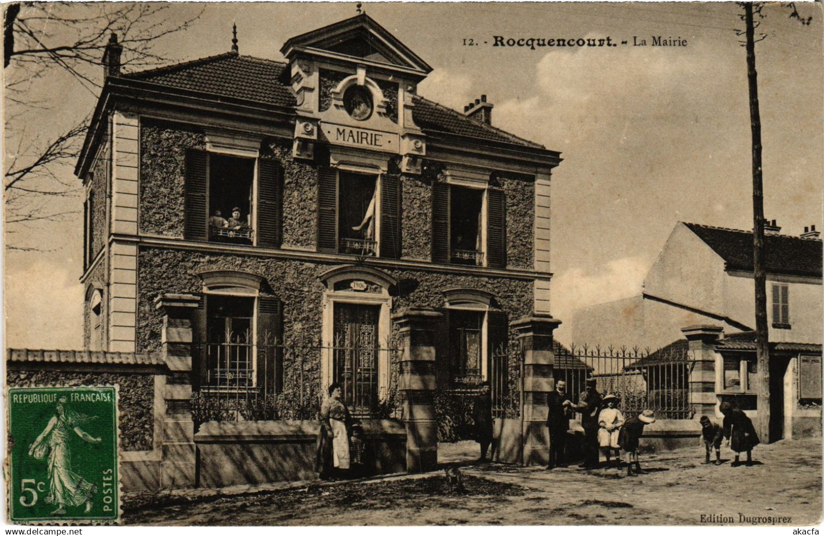 CPA Rocquencourt la Mairie (1449771)