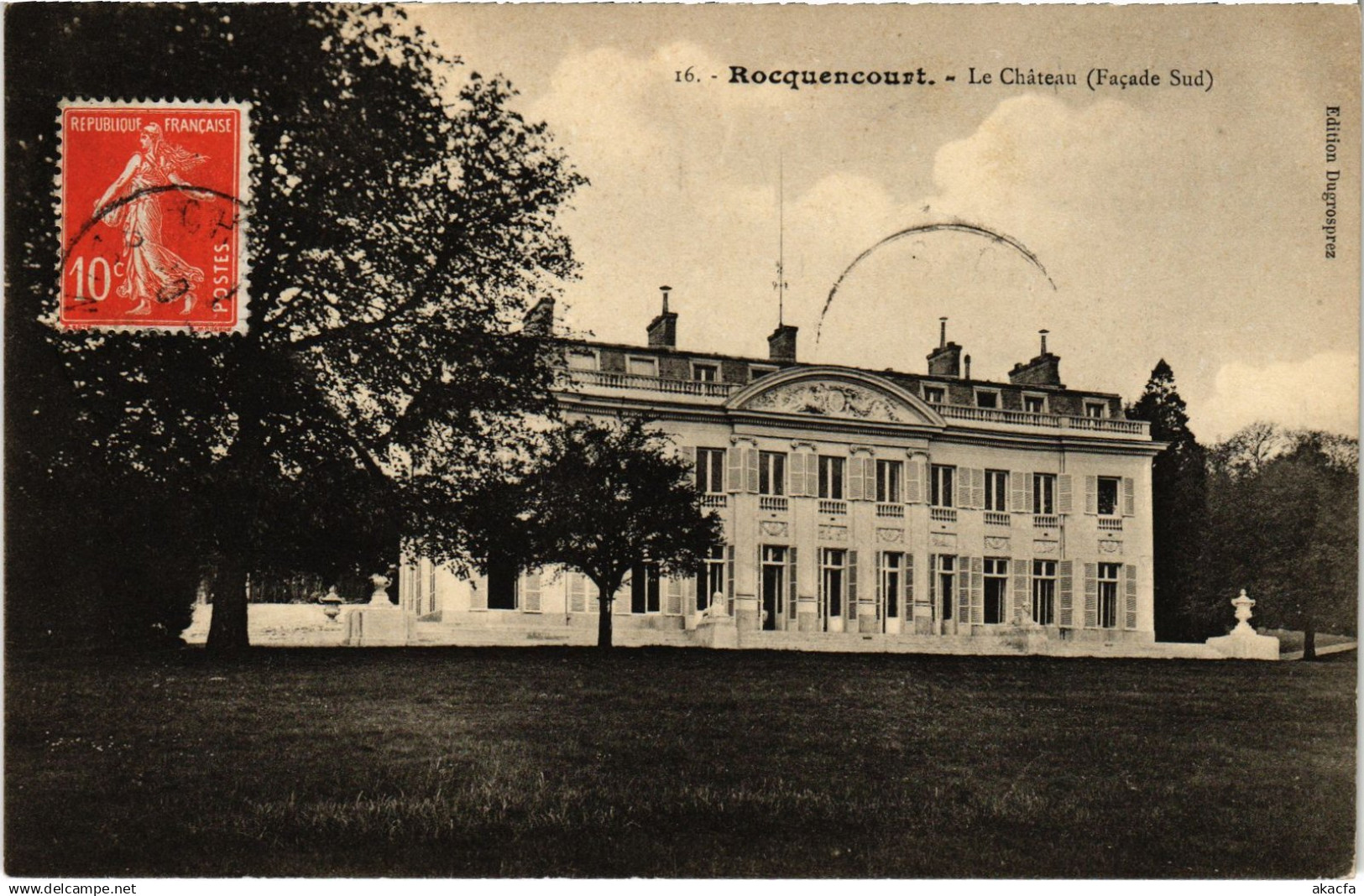 CPA Rocquencourt le Chateau (1449769)