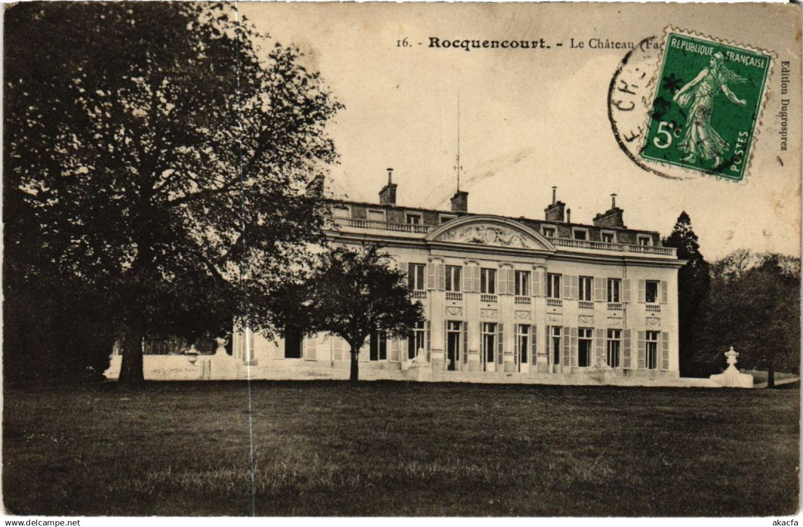 CPA ROCQUENCOURT Le Chateau de Vignolles (1299768)