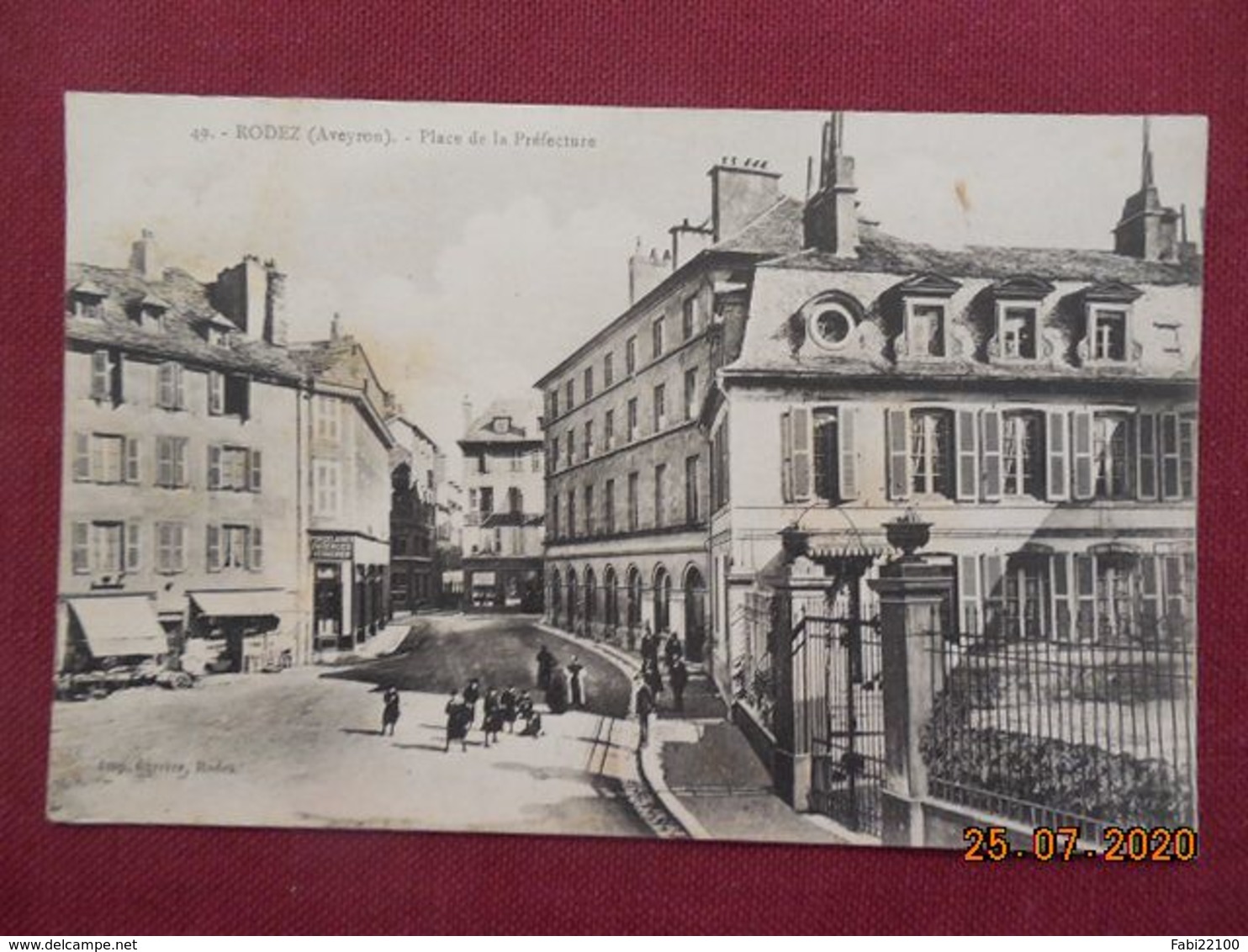 CPA - Rodez - Place de la Préfecture