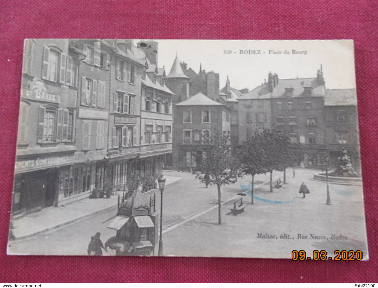 CPA - Rodez - Place du Bourg