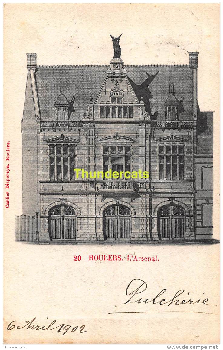 CPA ROESELARE ROESELAERE ROULERS  L'ARSENAL