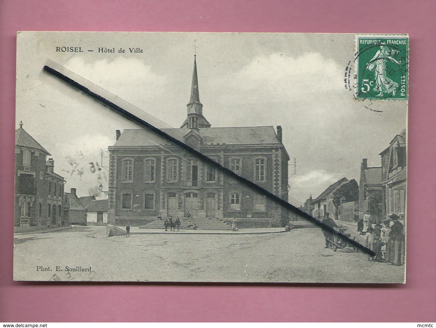 CPA - Roisel  - Hôtel de Ville