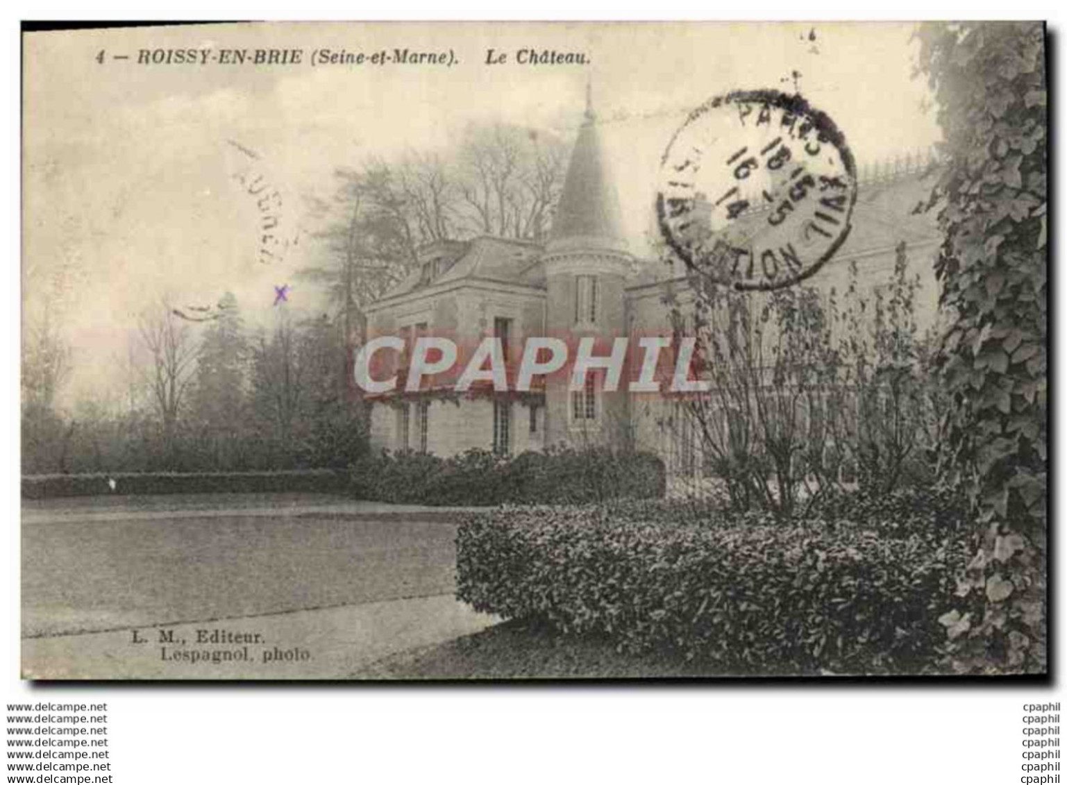 CPA Roissy En Brie Le Chateau