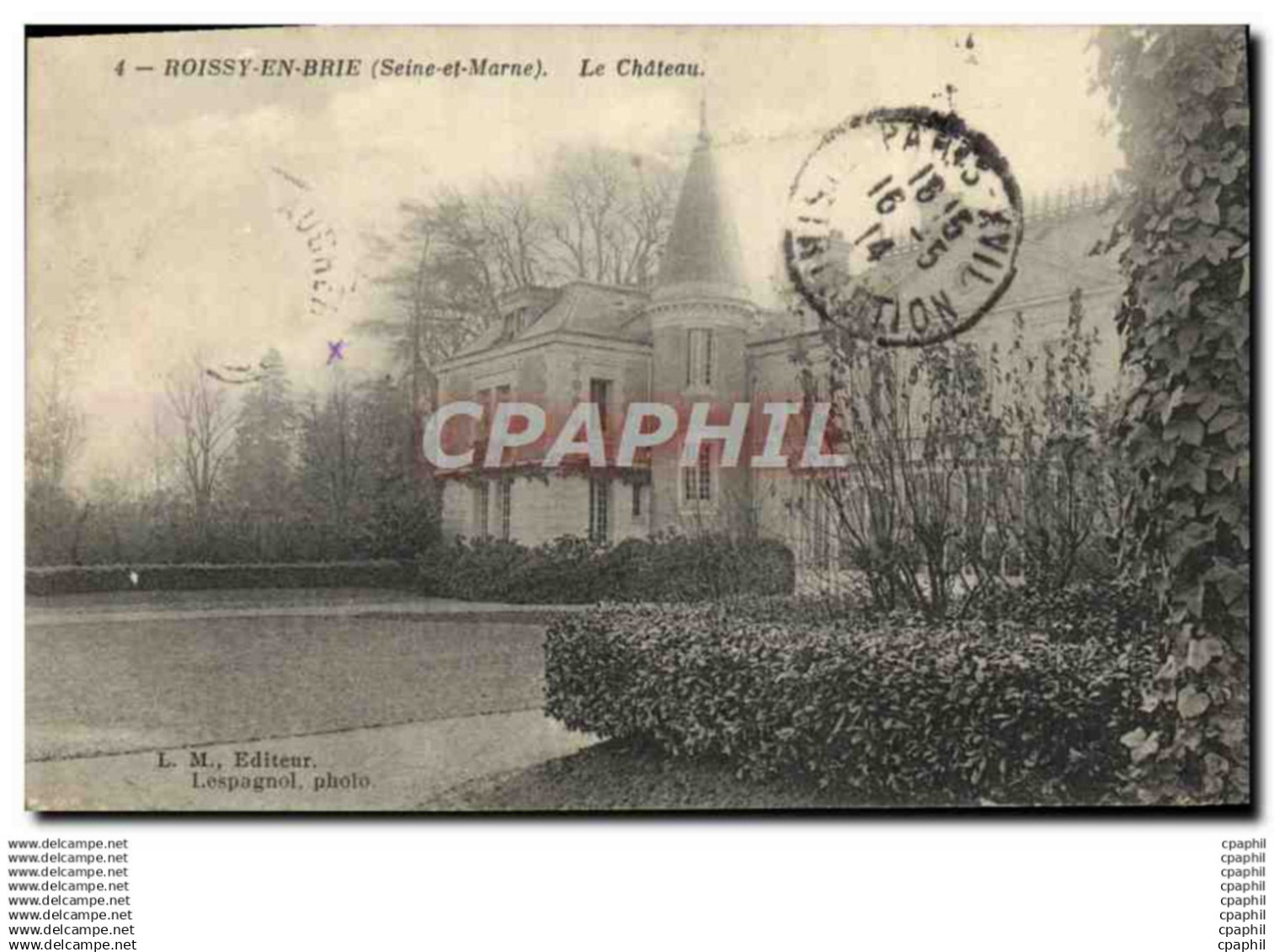 CPA Roissy En Brie Le Chateau