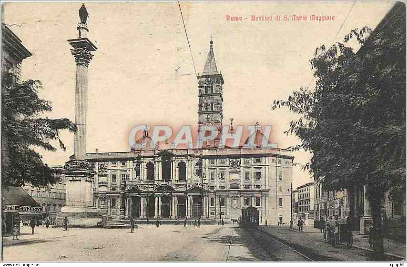 CPA Roma Basilica di S Maria Maggiore