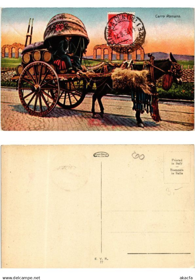 CPA ROMA Carro Romano ITALY (551347)