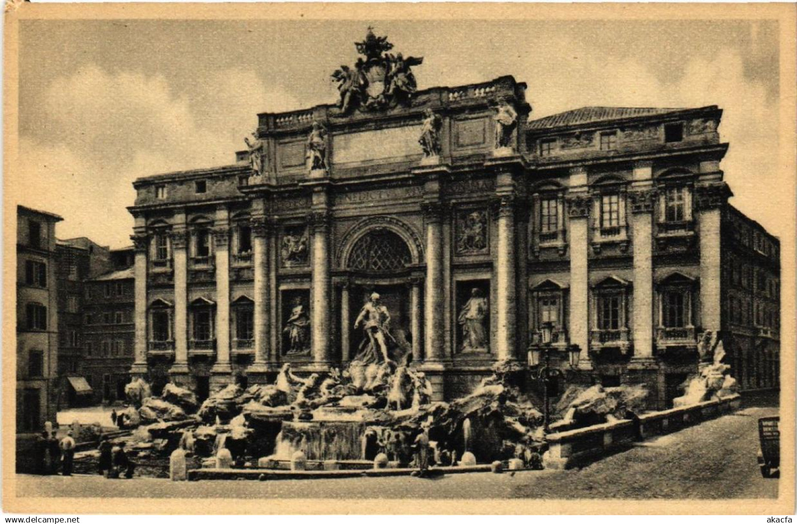 CPA ROMA Fontana di Trevi ITALY (552542)