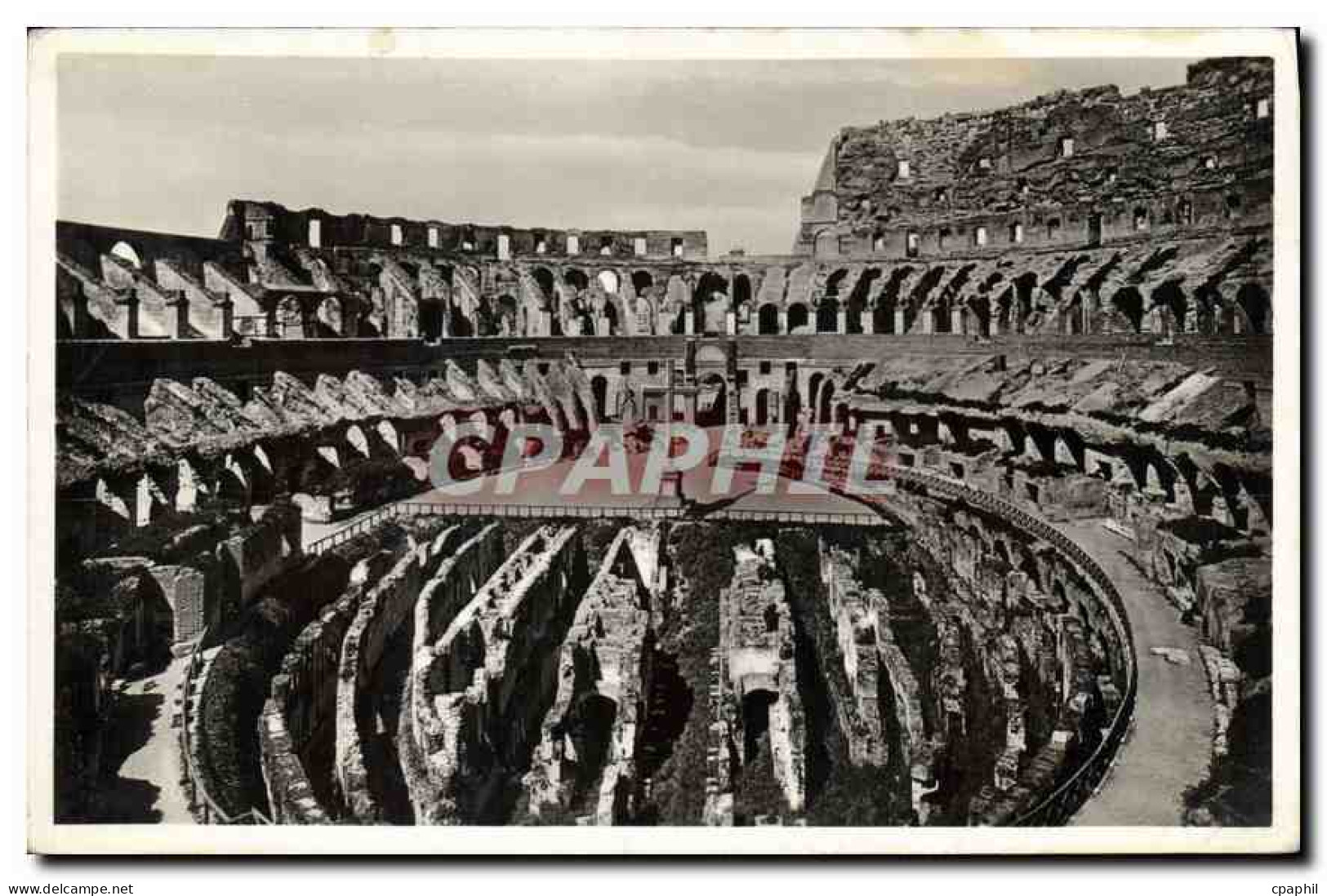 CPA Roma Le Colisee Interieur