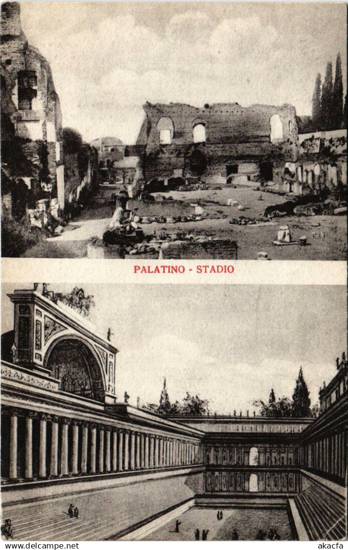 CPA ROMA Palatino Stadio ITALY (802147)