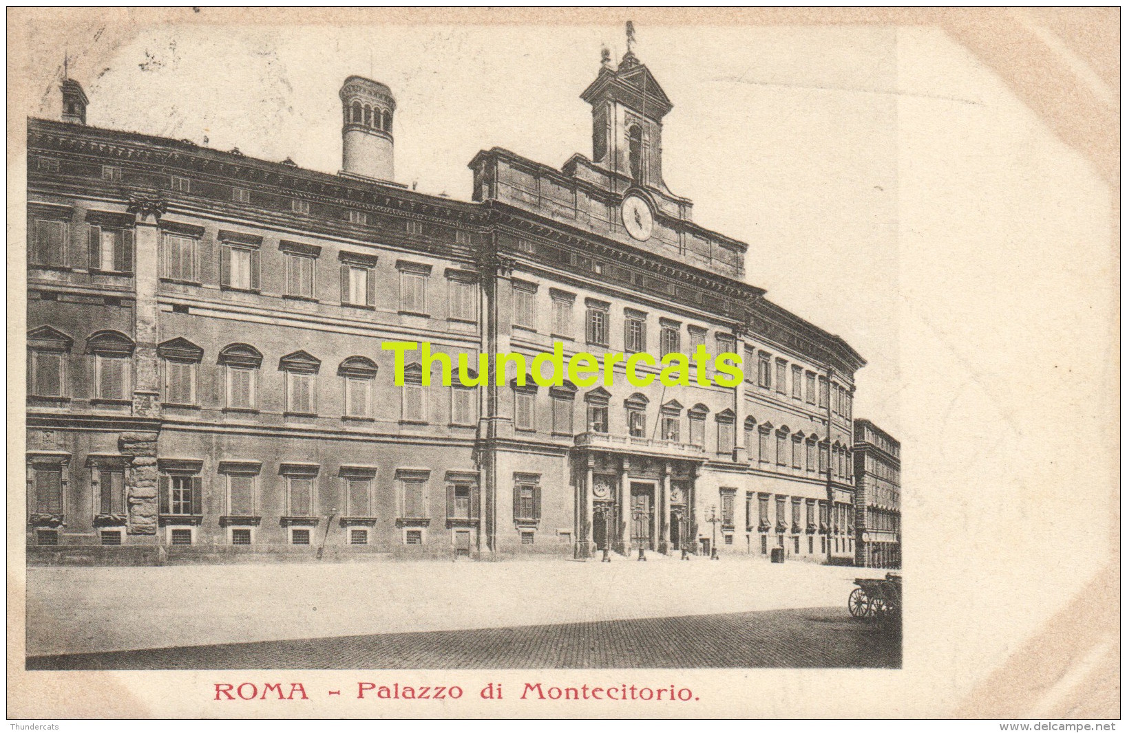 CPA ROMA  PALAZZO DI MONTECITPRIO