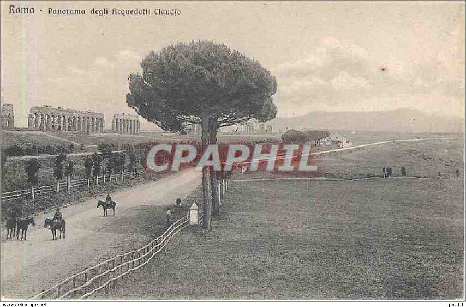CPA Roma - Panorama degli Acquedotti Claudio