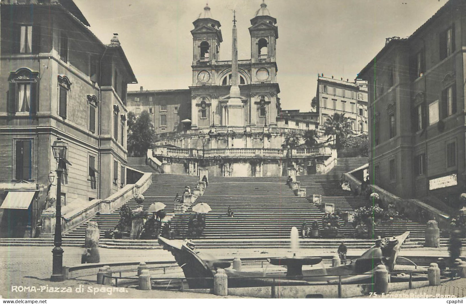 CPA Roma - Piazza di Spagne