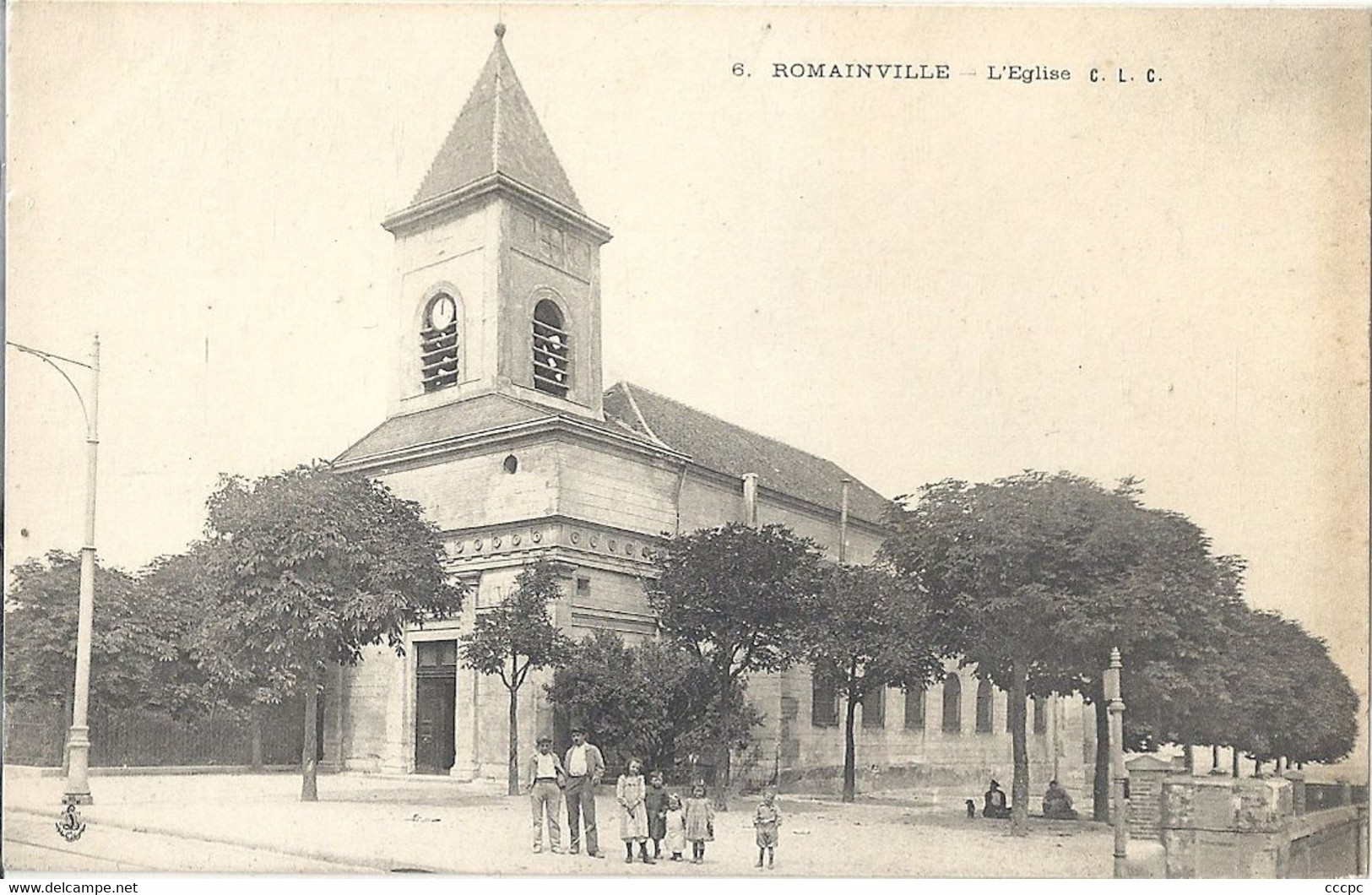 CPA Romainville L'Eglise