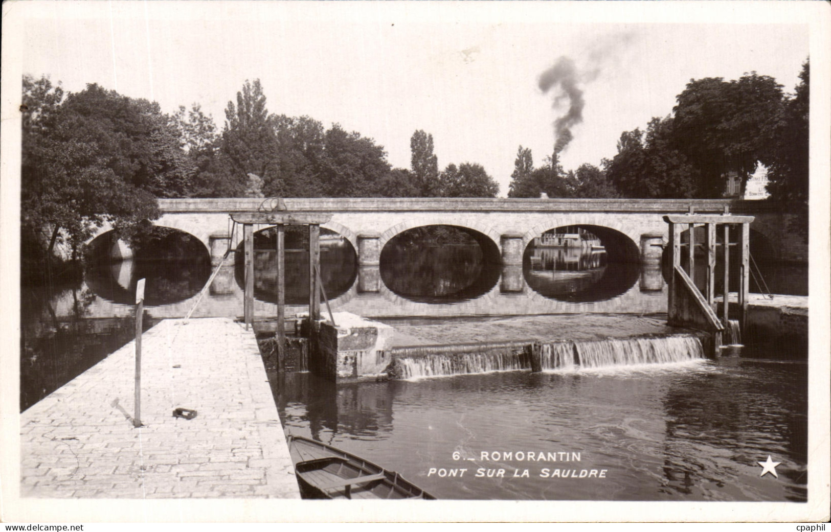 CPA Romorantin Pont sur la Sauldre